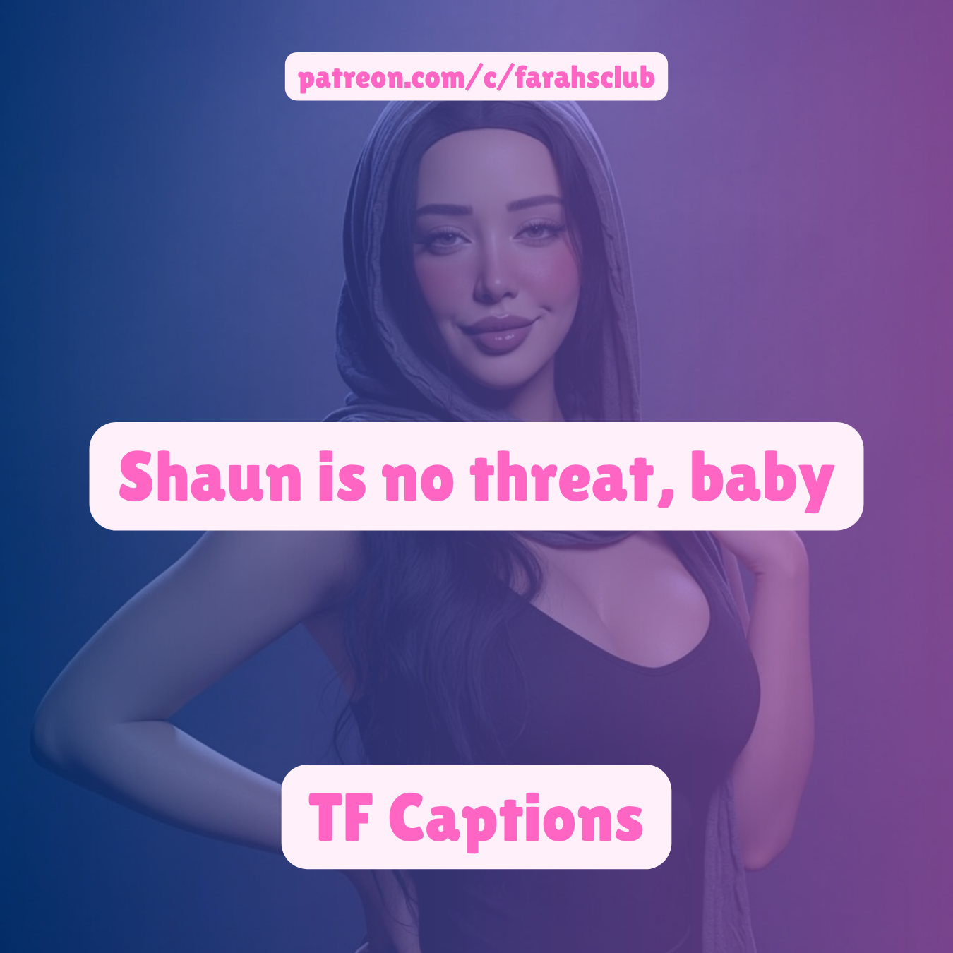 Shaun is no threat, baby | TF TG Captions, Taboo Sissy Captions